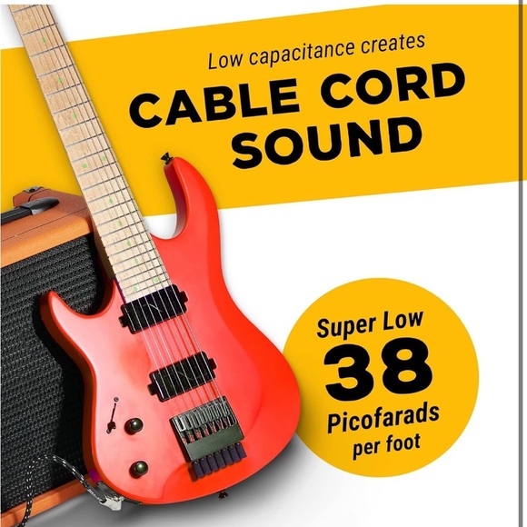 GLS Audio Black and White Instrument Cable (041) - Picture 5 of 6